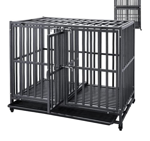 Stackable dog cage - dog, with