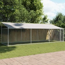 Dog Cage with Roof and Door