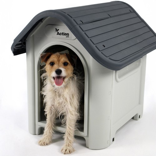 Plastic dog kennel - dog,