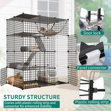 4-Tier Large Cat Cage Indoor