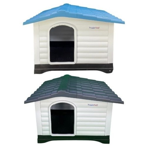 Hugglepets plastic dog - plastic, kennel