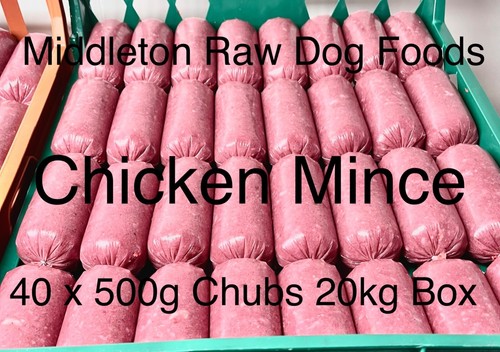 Frozen dog food chicken - , mince