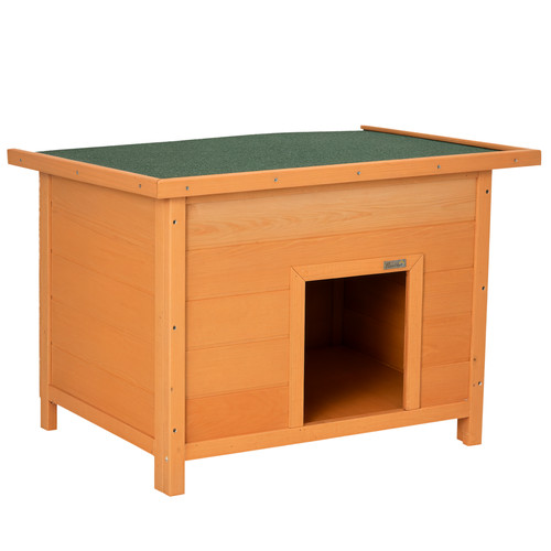 Pawhut 82cm elevated dog - elevated,